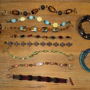 Colorful Beaded Bracelet Bundles